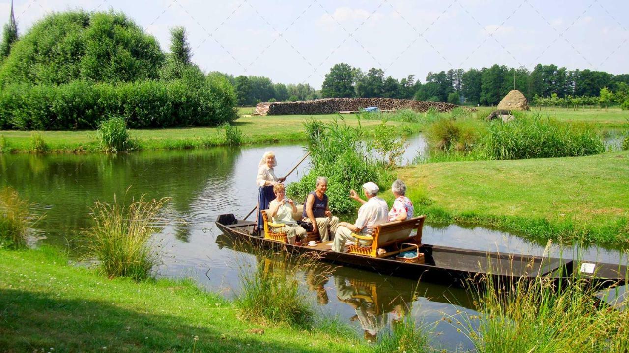 Janischs Fewo Im Spreewald, Terrasse, Grosser Garten Und Blick Inklusive Unterspreewald 외부 사진